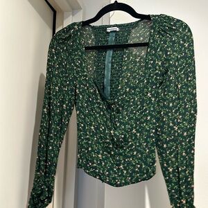 Reformation Floral Blouse Size 4